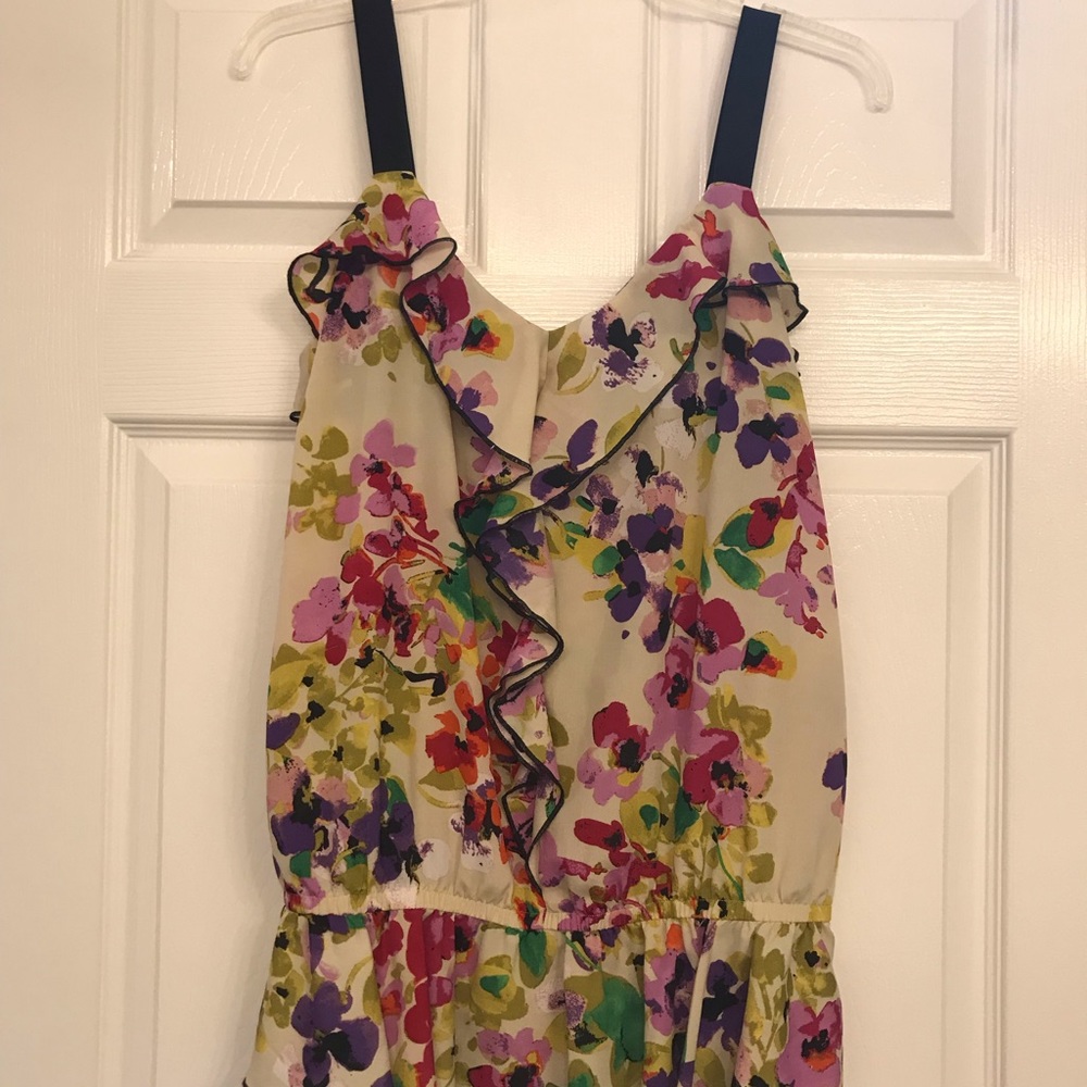 2/$20 Express floral tank size medium
